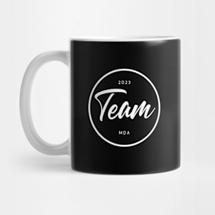 Team Vintage Retro Typography Mug